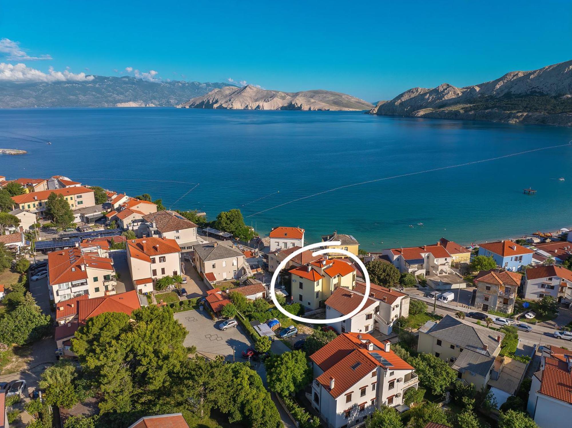 Studio Apartments Cavrak With Terrace Baška Exteriér fotografie